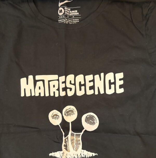 Matrescence slime mould t-shirt